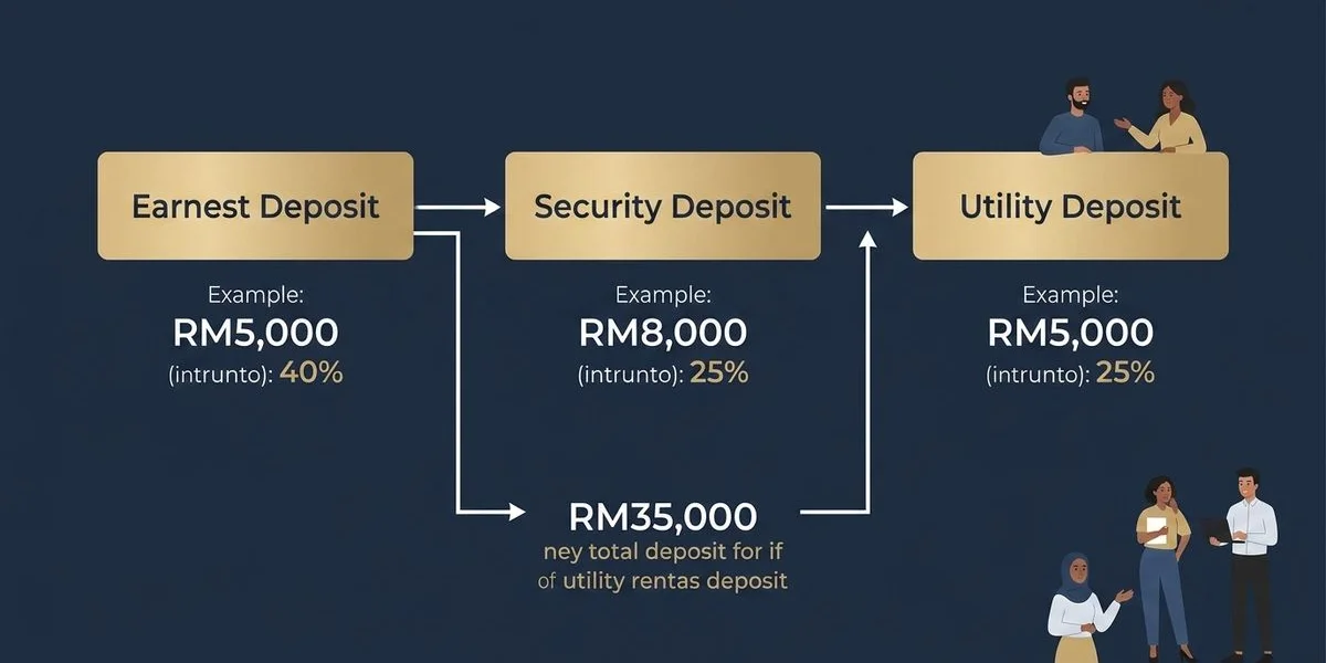 Struktur deposit sewaan