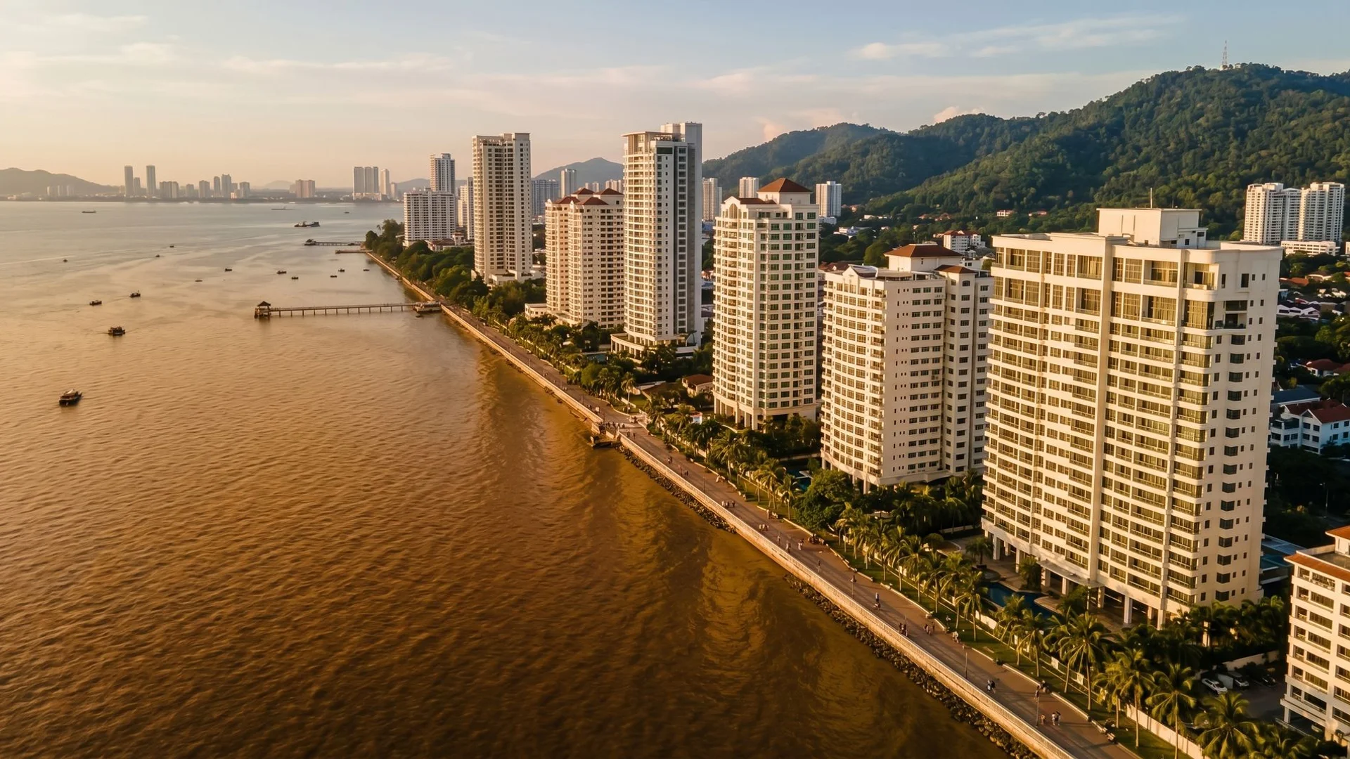 Kondominium mewah Gurney Drive Pulau Pinang pada waktu emas
